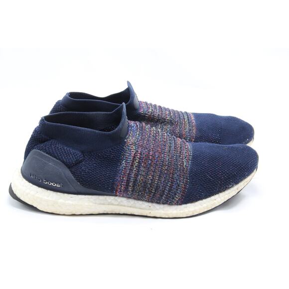adidas Other - Adidas Ultra Boost Shoes Mens Sz 12 Blue Laceless Collegiate Navy Sneaker CM8269
